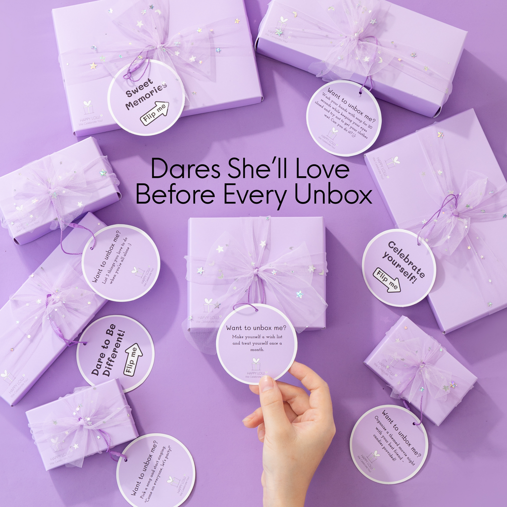 Purple LolliBox Gift Set for Girls 7-14 | Happy Lolli