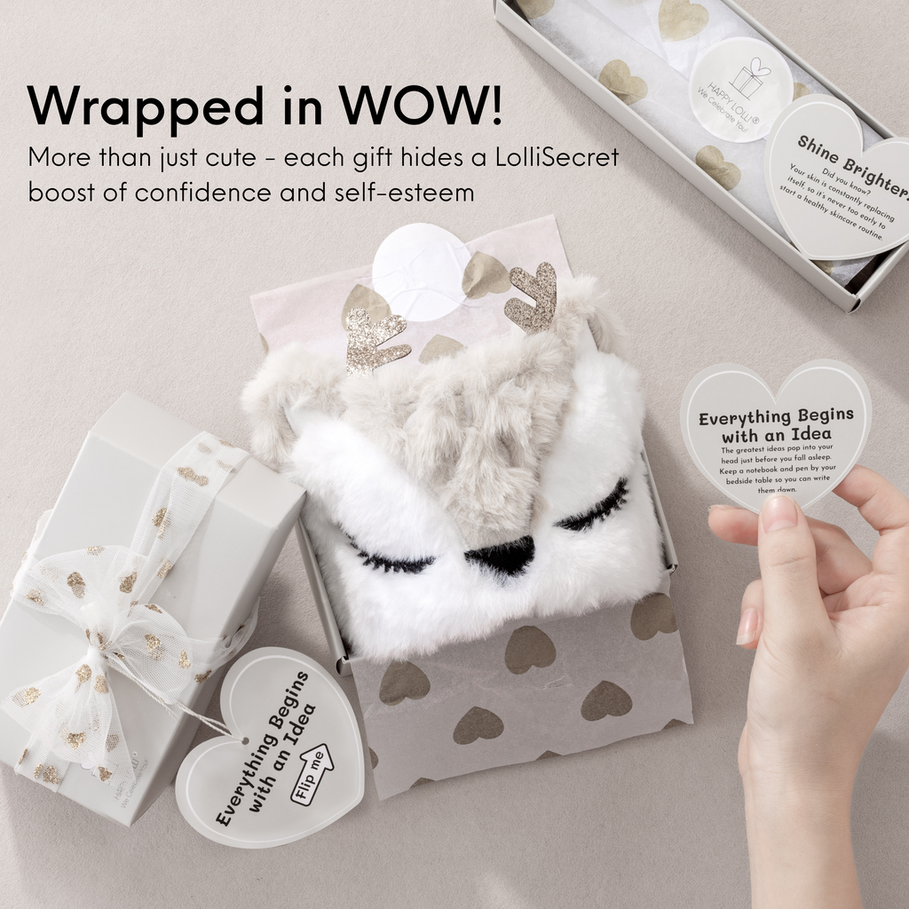 White LolliBox Gift Set for Girls Ages 10–18 | Happy Lolli