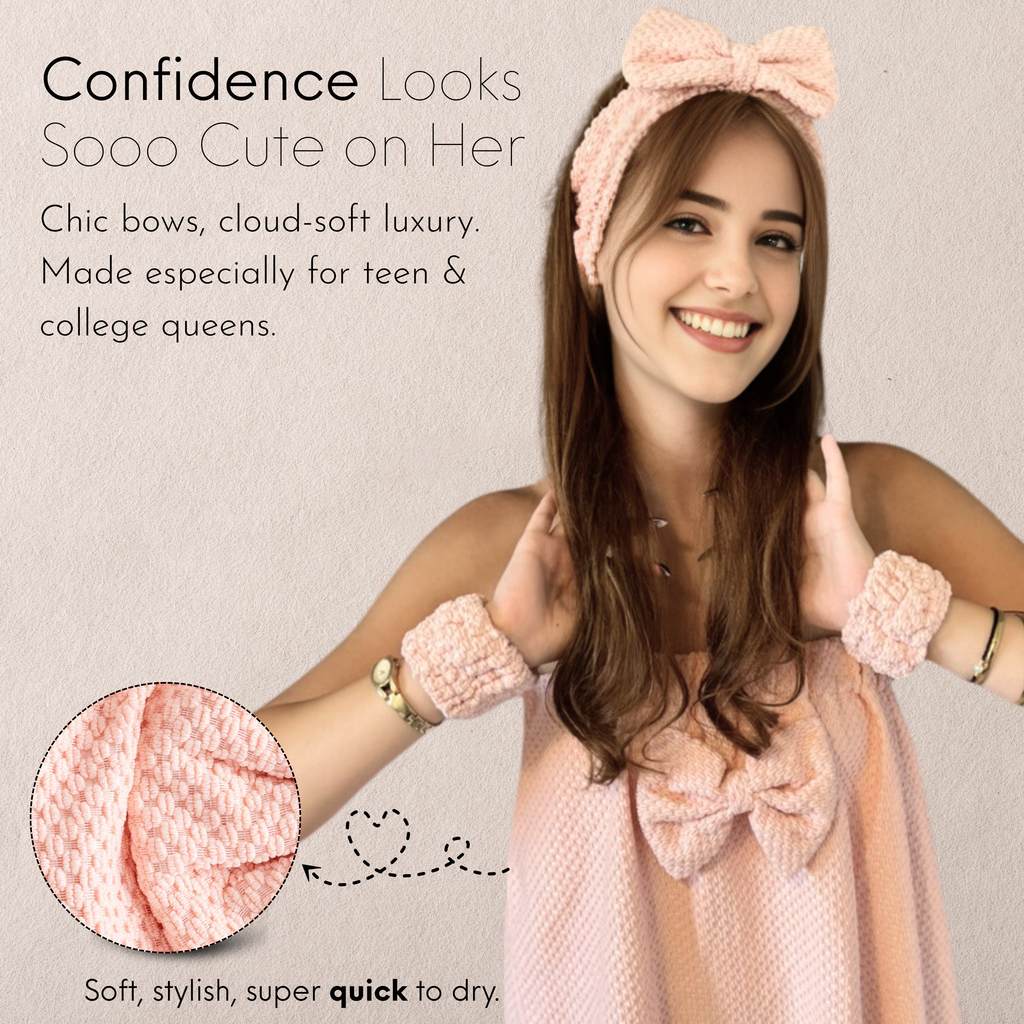 Fresh in Pink Self Care Set for Teen and College Girls | Happy Lolli