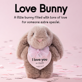 Lolli Bunny Plush Keychain for Girls | Happy Lolli