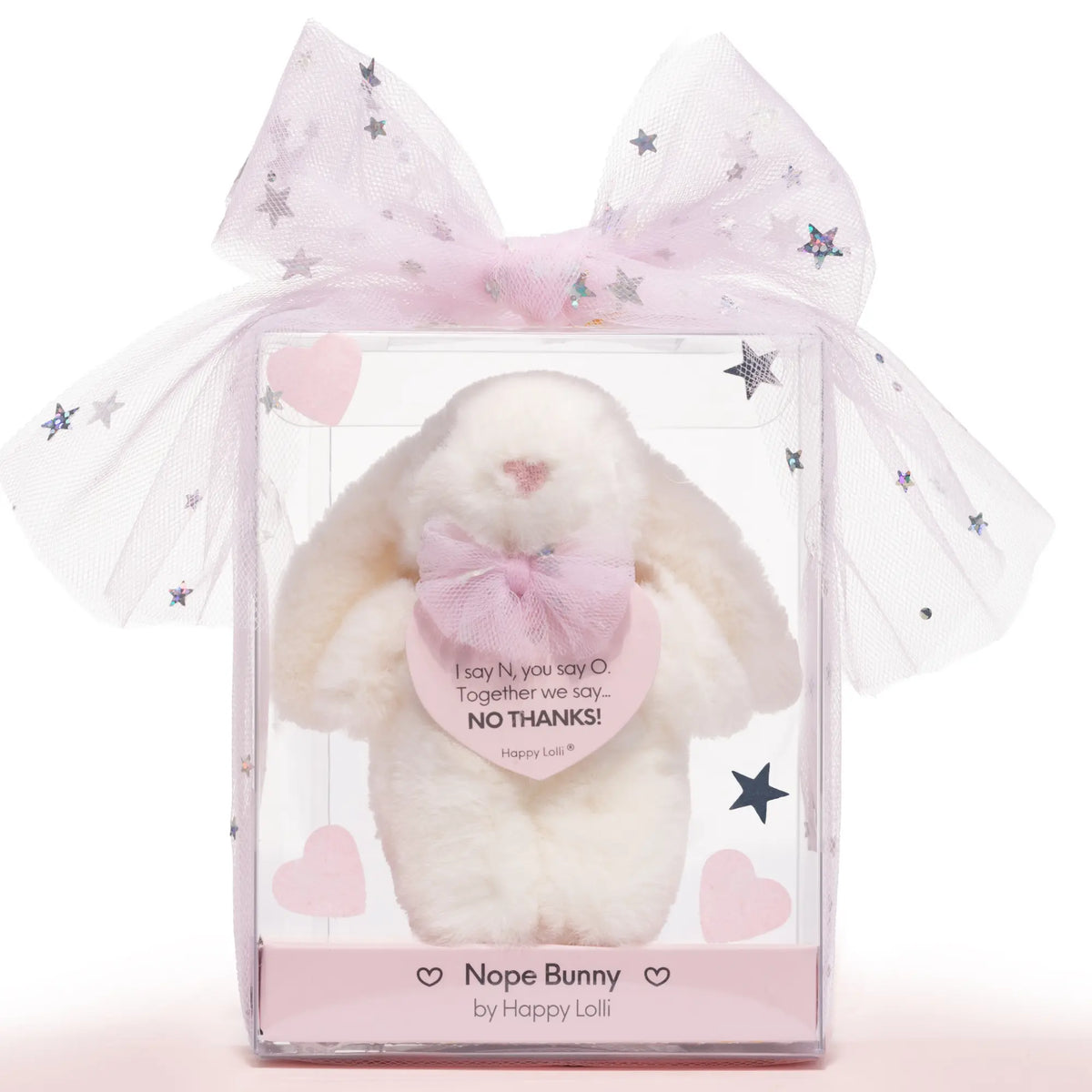 Nope Bunny Plush Gift Cute Empowerment Bunny Bunny Keychain Plush Toy Tweens &